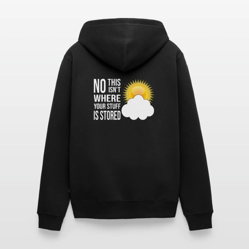 Cloud Computing Informatik Computer Programmierer Unisex Premium Bio Zip Hoodie