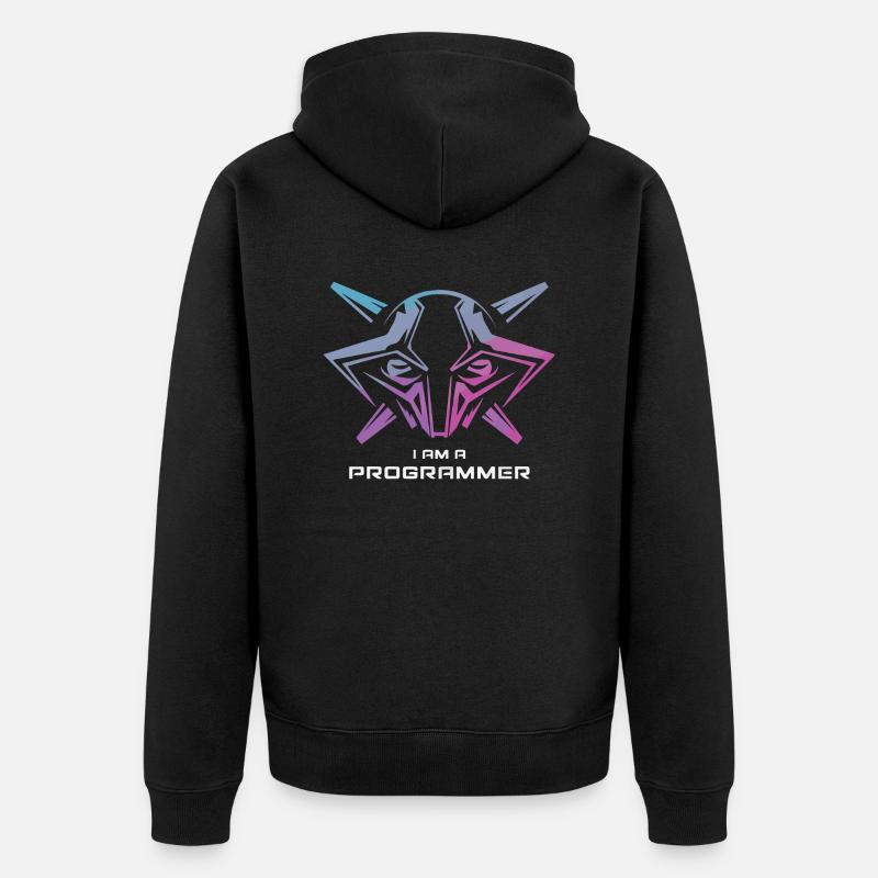 JE SUIS TECHNICIEN - Veste à capuche bio Premium Unisexe - noir