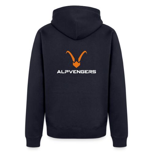 Logo sans baseline - Veste à capuche bio Premium Unisexe