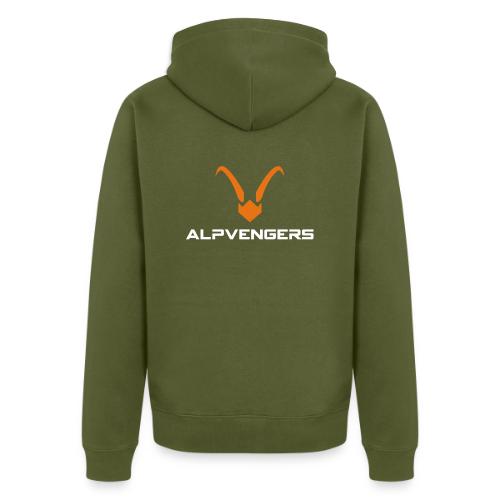 Logo sans baseline - Veste à capuche bio Premium Unisexe