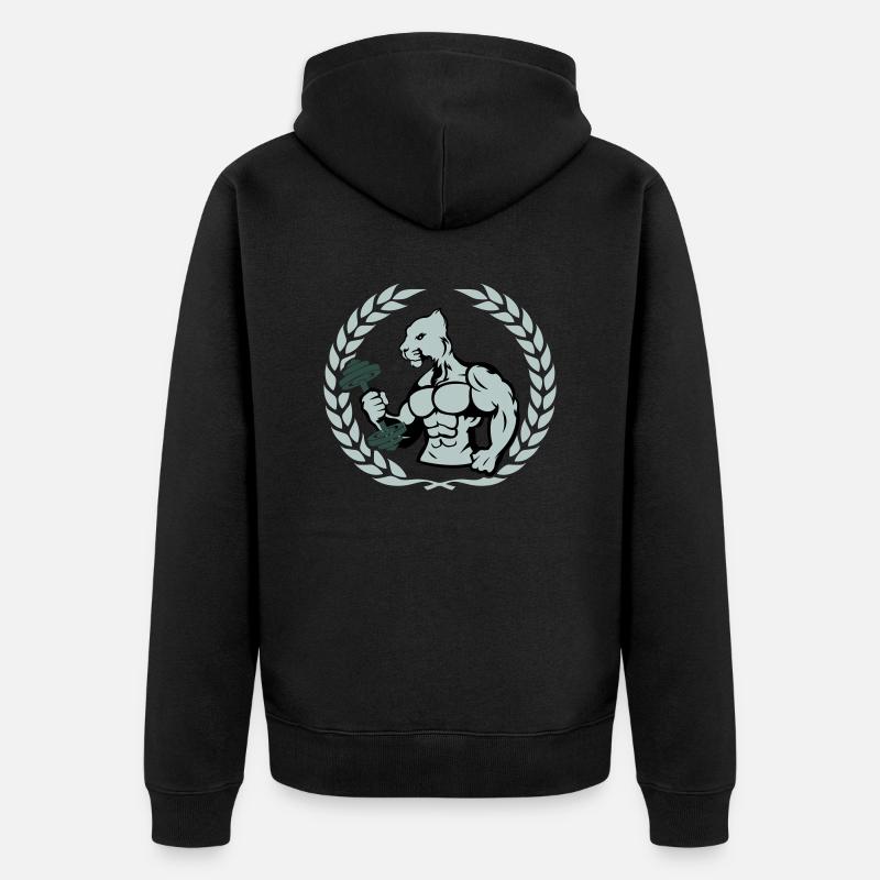 Carrossier Jaguar - Veste à capuche bio Premium Unisexe - noir