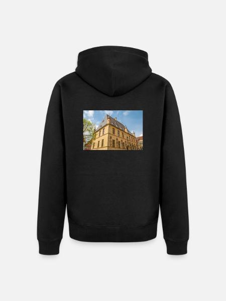 Vicariat archiépiscopal général à Osnabrück - Veste à capuche bio Premium Unisexe - noir