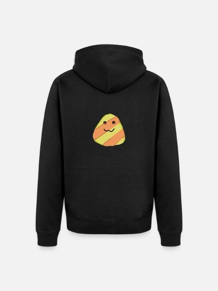 Kawaii Candy - Unisex Premium Organic Zip Hoodie - black