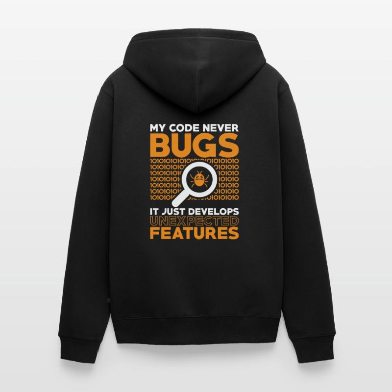 Code Codeur Programmeur Développeur Codeur Veste à capuche bio Premium Unisexe