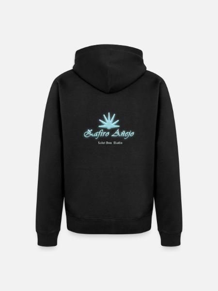 Zafiro Anejo - Unisex Premium Bio Zip Hoodie - Schwarz