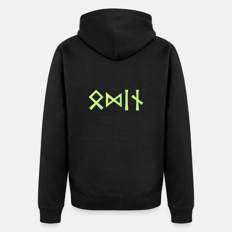 Odin - Veste à capuche bio Premium Unisexe - noir