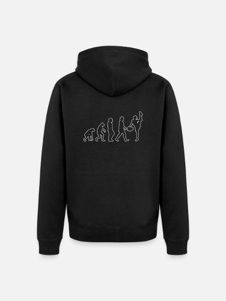 Cheerleader Gift Cheerleader Cheerleader Cheerleading - Unisex Premium Organic Zip Hoodie - black
