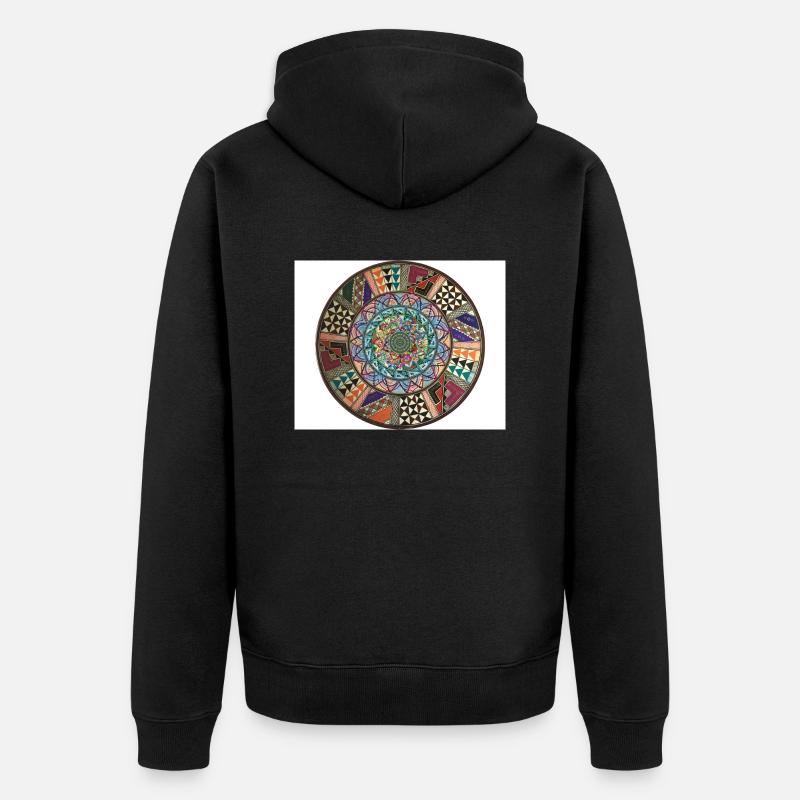 1 5 D’origine - Veste à capuche bio Premium Unisexe - noir