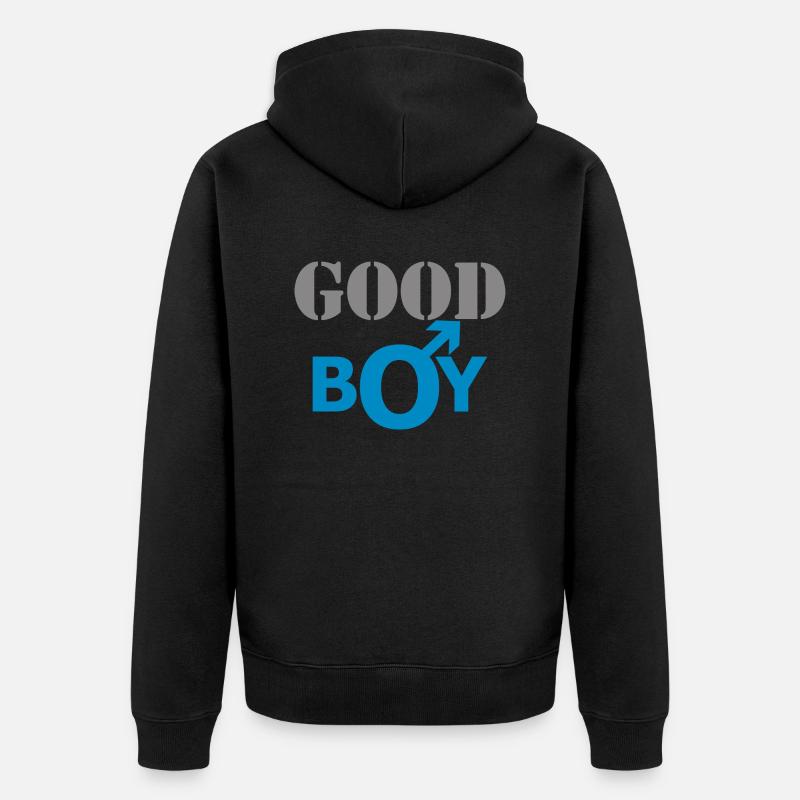 GOOD BOY - Veste à capuche bio Premium Unisexe - noir