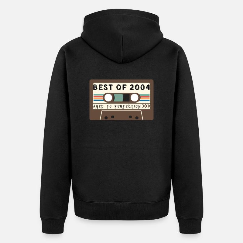 Best of 2004 - Veste à capuche bio Premium Unisexe - noir