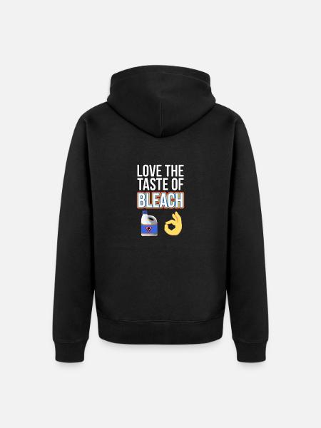 LTTO Bleach - Unisex Premium Bio Zip Hoodie - Schwarz