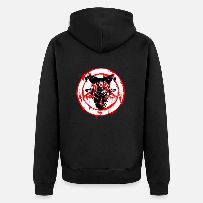 evil - Veste à capuche bio Premium Unisexe - noir