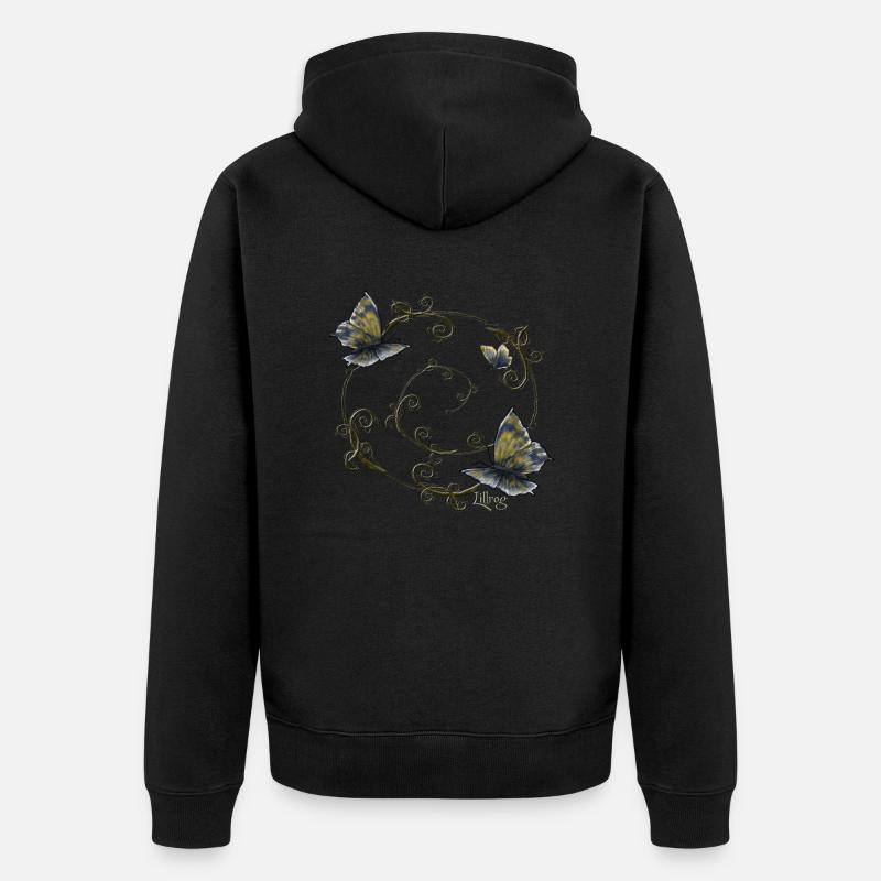 Sentez-vous de l'énergie - Veste à capuche bio Premium Unisexe - noir