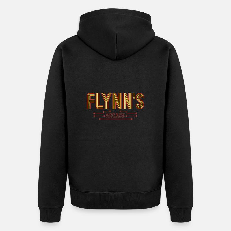 Flynn's Arcade - Veste à capuche bio Premium Unisexe - noir