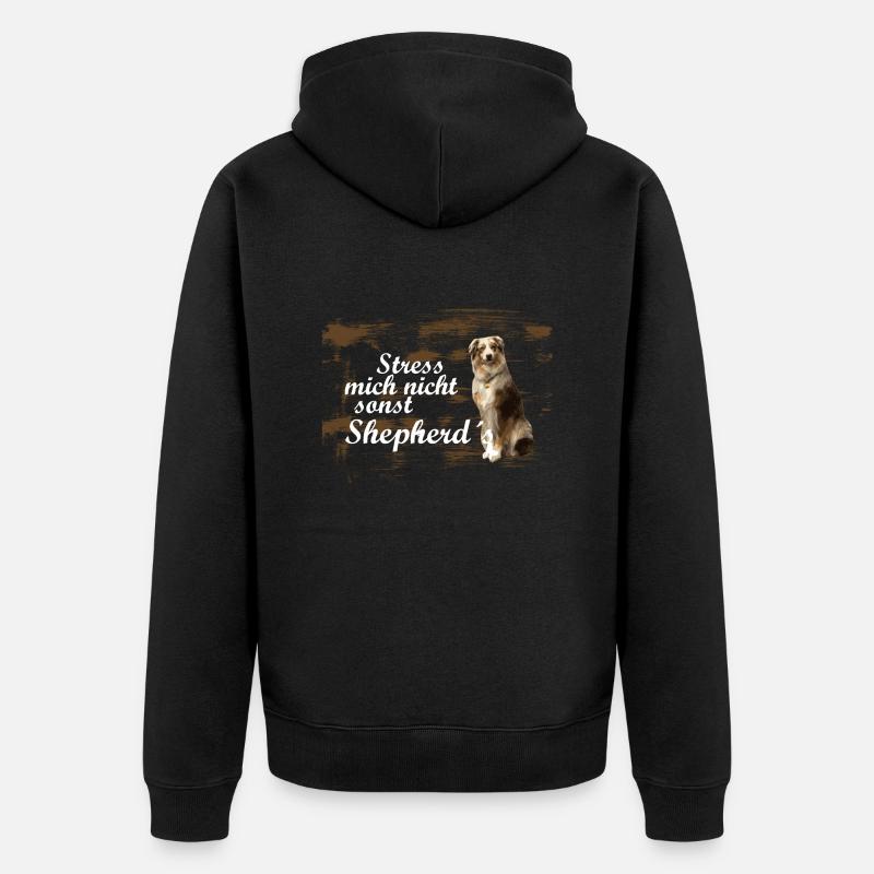 sherperd - Veste à capuche bio Premium Unisexe - noir