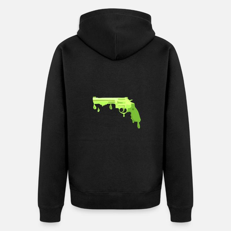 Revolver DripDrop - Veste à capuche bio Premium Unisexe - noir