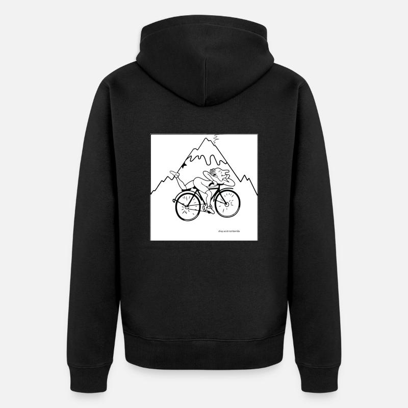 acide lsd goutte acide - Veste à capuche bio Premium Unisexe - noir