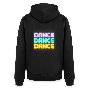 Danse Danse funky Danse colorée Ballet Aérobie Hanche - Veste à capuche bio Premium Unisexe - noir - Dos - Nico (187cm)