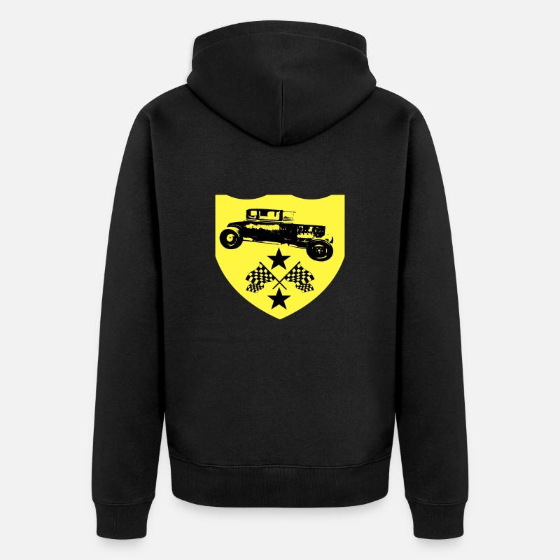Voiture - Veste à capuche bio Premium Unisexe - noir