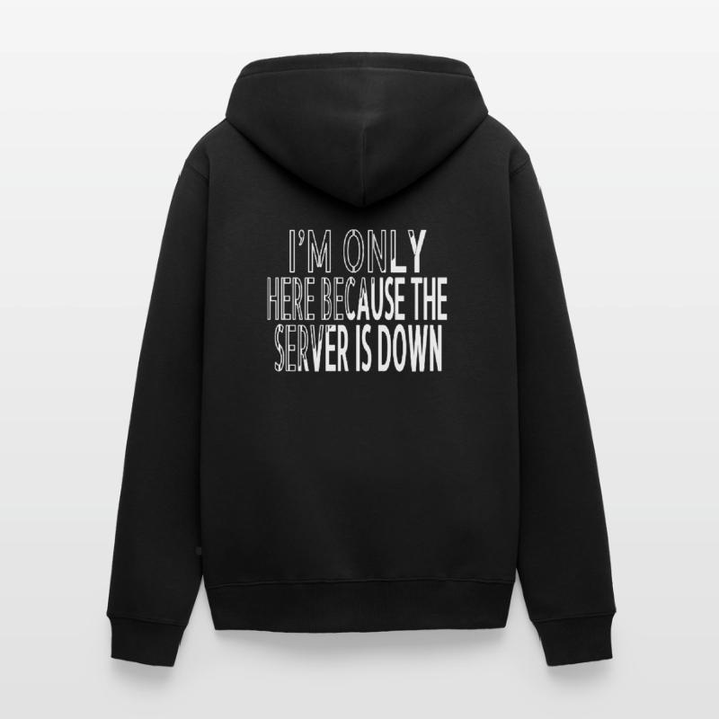 frontend developer fathersday computer scientist Unisex Premium Organic Zip Hoodie