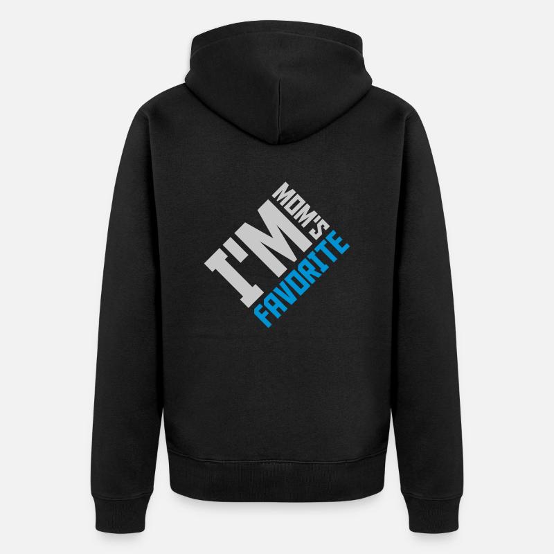 Je suis maman s - Veste à capuche bio Premium Unisexe - noir