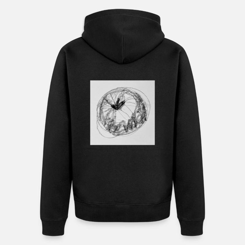 Pomme - Veste à capuche bio Premium Unisexe - noir