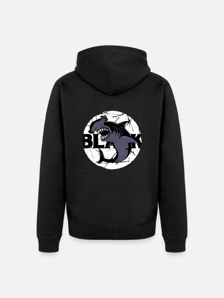 black lieber schwarz toleranz gleichberechtigung - Unisex Premium Bio Zip Hoodie - Schwarz