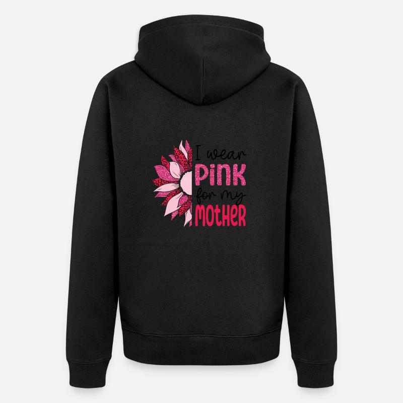 Sauvez la mère des Boobies - Veste à capuche bio Premium Unisexe - noir