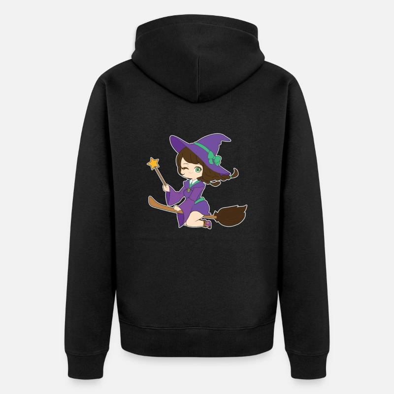 Bbc Ghosts Mary - Veste à capuche bio Premium Unisexe - noir