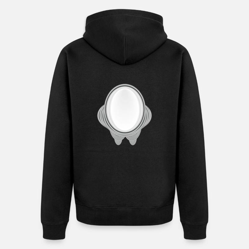 NOTE - Veste à capuche bio Premium Unisexe - noir