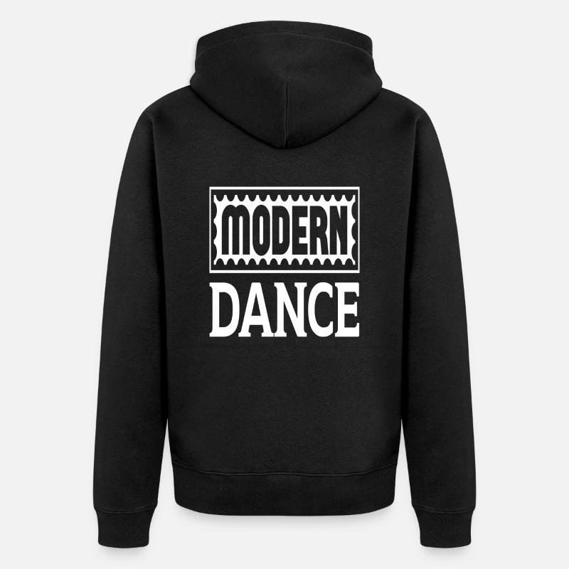 Danse moderne - Veste à capuche bio Premium Unisexe - noir