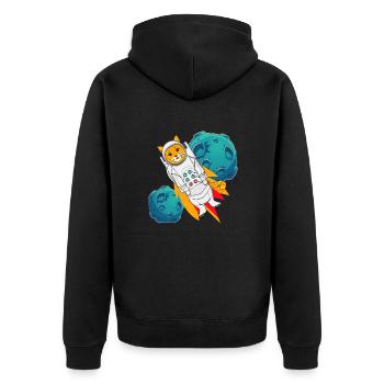 Animal - Veste à capuche bio Premium Unisexe - noir - Dos - Nico (187cm)