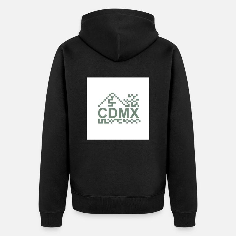 Mexico - Veste à capuche bio Premium Unisexe - noir