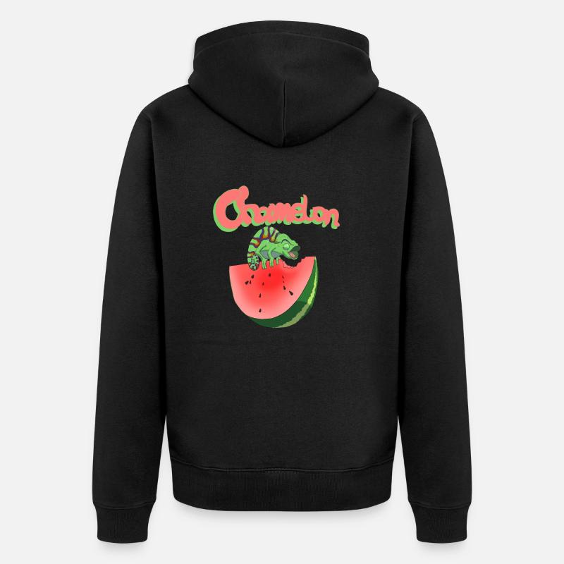 Le Chamelon - Veste à capuche bio Premium Unisexe - noir