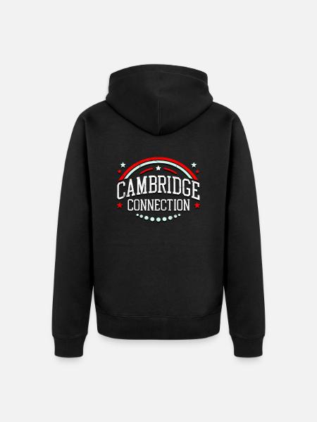 Cambridge Connection - Unisex Premium Organic Zip Hoodie - black