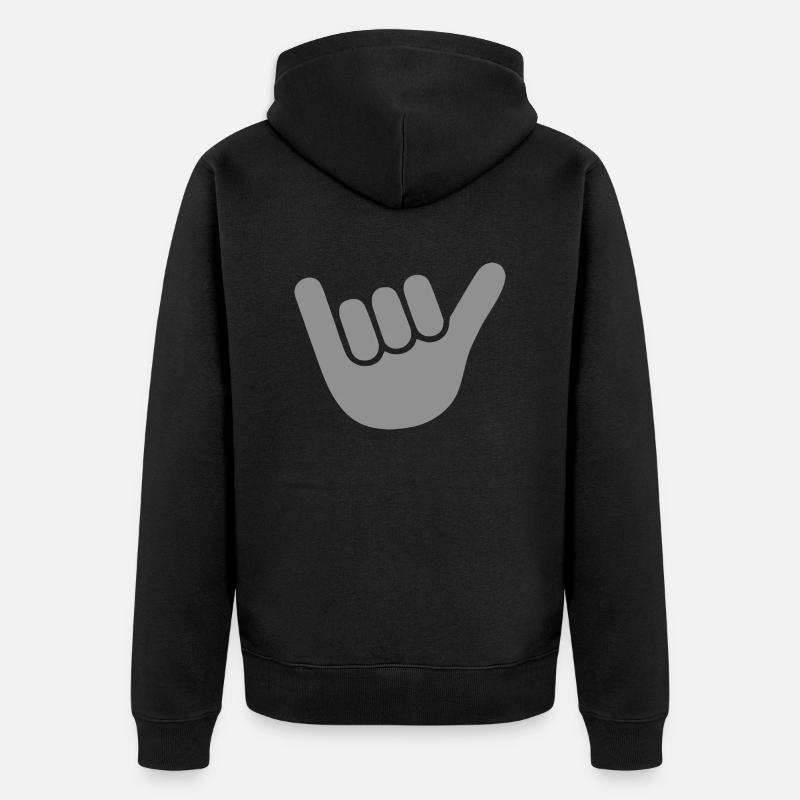 C’est facile - Veste à capuche bio Premium Unisexe - noir