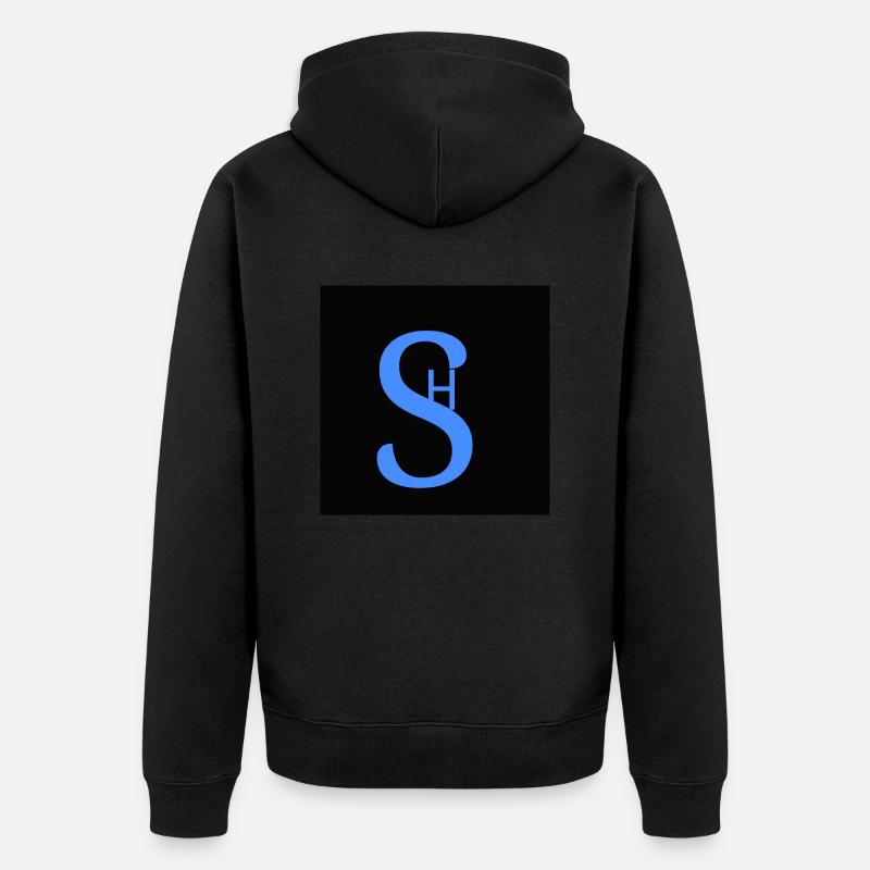 Système Hafs - Veste à capuche bio Premium Unisexe - noir