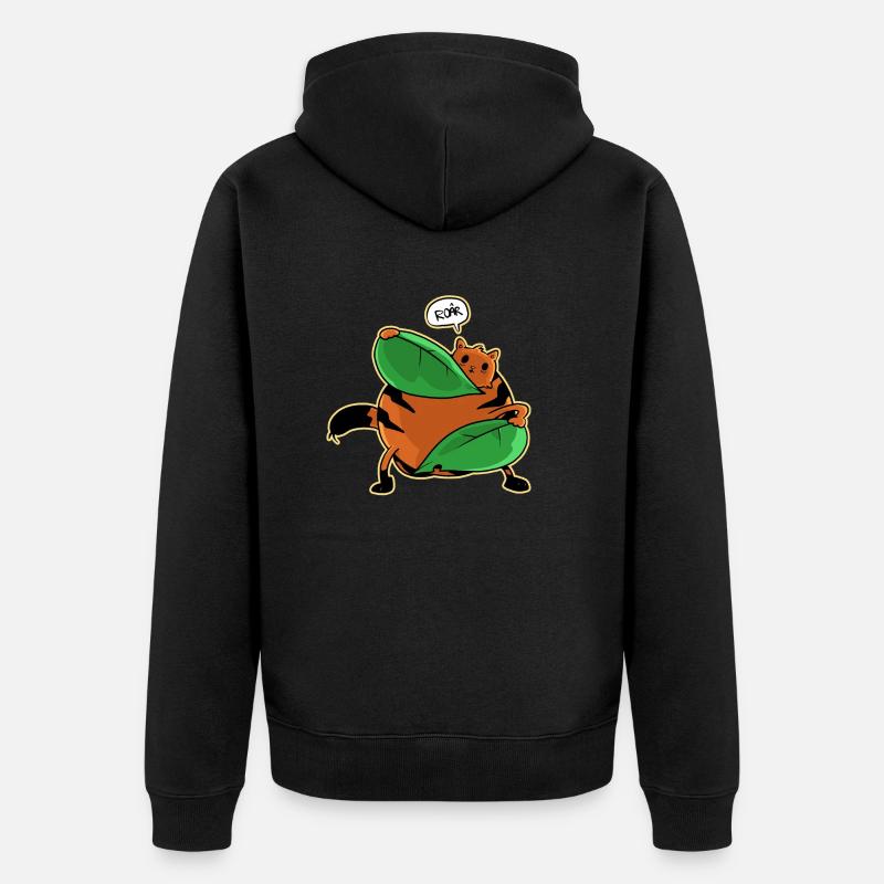 Roar 2 - Veste à capuche bio Premium Unisexe - noir