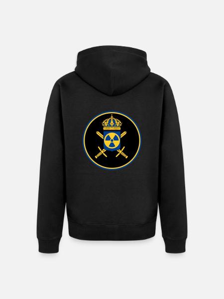 The Swedish Nuclear Weapons Programme - Unisex Premium Organic Zip Hoodie - black
