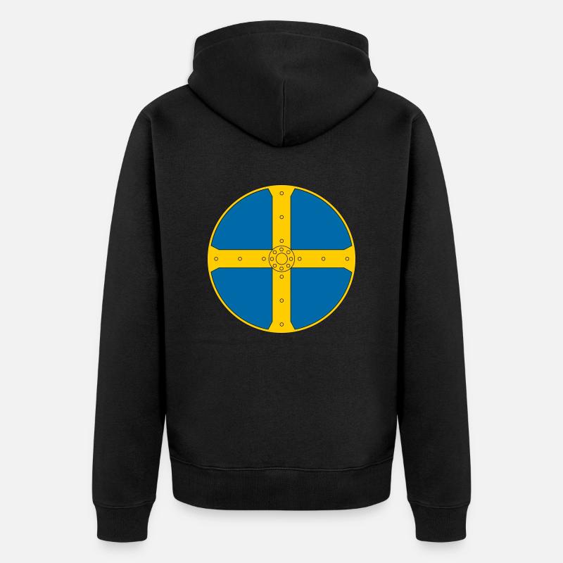 Viking - Veste à capuche bio Premium Unisexe - noir