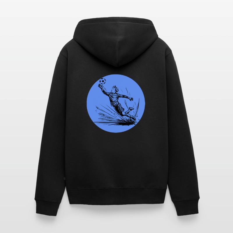 Torwart Unisex Premium Bio Zip Hoodie