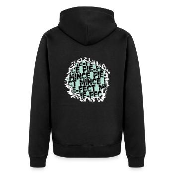 Dinosaur Lover Beards Bodybuilding Gift Cool - Unisex Premium Organic Zip Hoodie - black - Back - Nico (187cm)