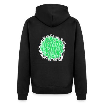 Cool cadeau d’anniversaire Terrier Bday Pet - Veste à capuche bio Premium Unisexe - noir - Dos - Nico (187cm)
