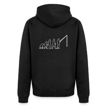 Pêche Hameçons de pêche Pêche Pêche Pêche Pêche - Veste à capuche bio Premium Unisexe - noir - Dos - Nico (187cm)