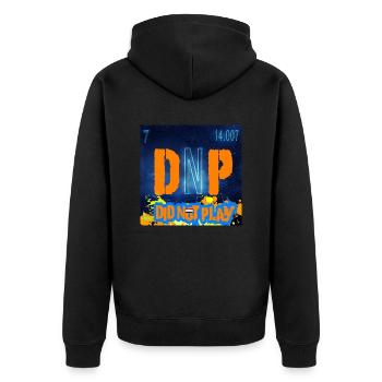 DNP CHEMISTRY - Veste à capuche bio Premium Unisexe - noir - Dos - Nico (187cm)