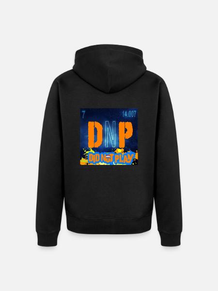 DNP CHEMISTRY - Unisex Premium Organic Zip Hoodie - black