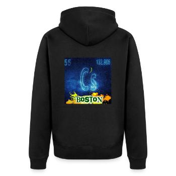 C's CHEMISTRY - Veste à capuche bio Premium Unisexe - noir - Dos - Nico (187cm)