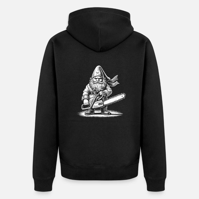 Bûcheron - Veste à capuche bio Premium Unisexe - noir