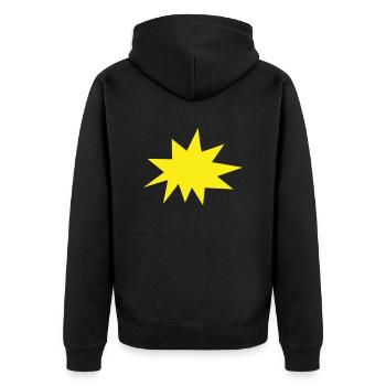 explosion - Veste à capuche bio Premium Unisexe - noir - Dos - Nico (187cm)