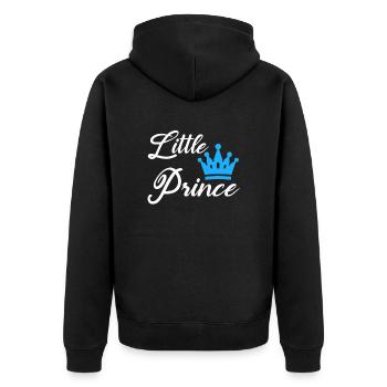 Petit Prince - Veste à capuche bio Premium Unisexe - noir - Dos - Nico (187cm)